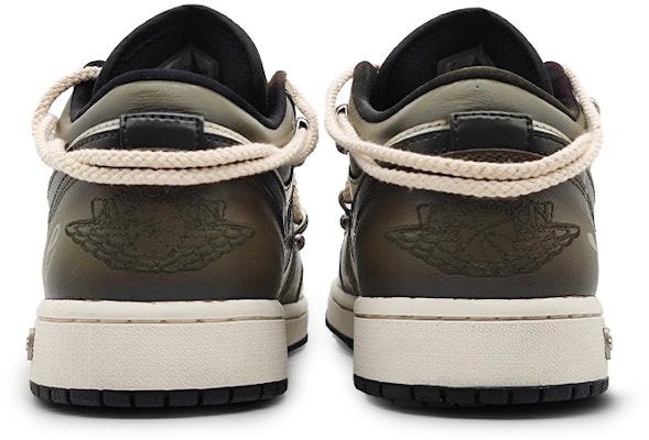 커스텀 에어 조던 1 로우 '화이트 다크 브라운 레트로' (77 characters) DQ8422-001(Team16-男款沙丘英伦风2.0改) Purchase 커스텀 에어 조던 1 로우 '화이트 다크 브라운 레트로' (77 characters) DQ8422-001(Team16-男款沙丘英伦风2.0改)