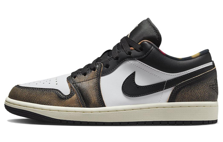 Sizing [定制鞋款] Air Jordan 1 Low '白色深棕复古款' DQ8422-001(Team16-男款沙丘英伦风2.0改)