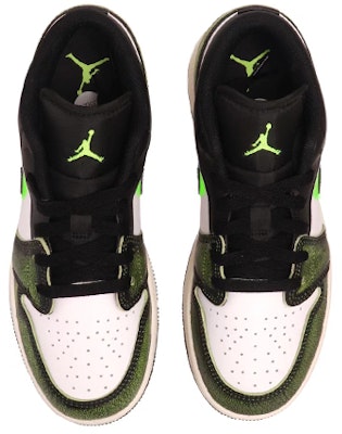 커스텀 에어 조던 1 로우 '화이트 그린 엘리펀트 스네이크' DO8244-003(Team拾玖-女款夜光QD) Shop 커스텀 에어 조던 1 로우 '화이트 그린 엘리펀트 스네이크' DO8244-003(Team拾玖-女款夜光QD)