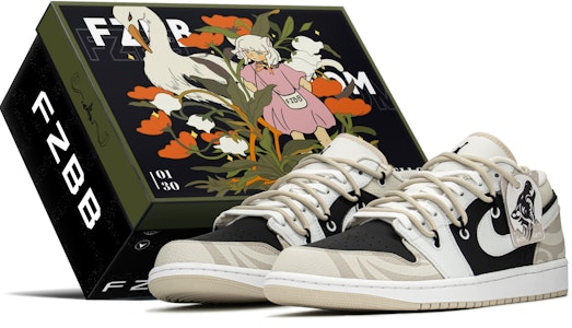 에어 조던 1 로우 '화이트 카키 디컨스트럭티드 헌터' (커스텀) FB7168-121(TeamA-AJ男捕猎者S-BOX) Buy 에어 조던 1 로우 '화이트 카키 디컨스트럭티드 헌터' (커스텀) FB7168-121(TeamA-AJ男捕猎者S-BOX)