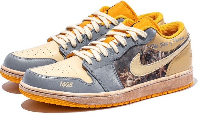 커스텀 에어 조던 1 로우 '흰노랑 빈티지 학' (Custom 에어 조던 1 로우 '흰노랑 빈티지 학') 553558-701(TeamB-男款阿玛戎之战C-BOX) Shop 커스텀 에어 조던 1 로우 '흰노랑 빈티지 학' (Custom 에어 조던 1 로우 '흰노랑 빈티지 학') 553558-701(TeamB-男款阿玛戎之战C-BOX)