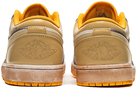 【カスタムシューズ】エアジョーダン1 ロー「ホワイトイエロー ヴィンテージ ワイルド クレーン」 553558-701(TeamB-男款阿玛戎之战C-BOX) Purchase 【カスタムシューズ】エアジョーダン1 ロー「ホワイトイエロー ヴィンテージ ワイルド クレーン」 553558-701(TeamB-男款阿玛戎之战C-BOX)