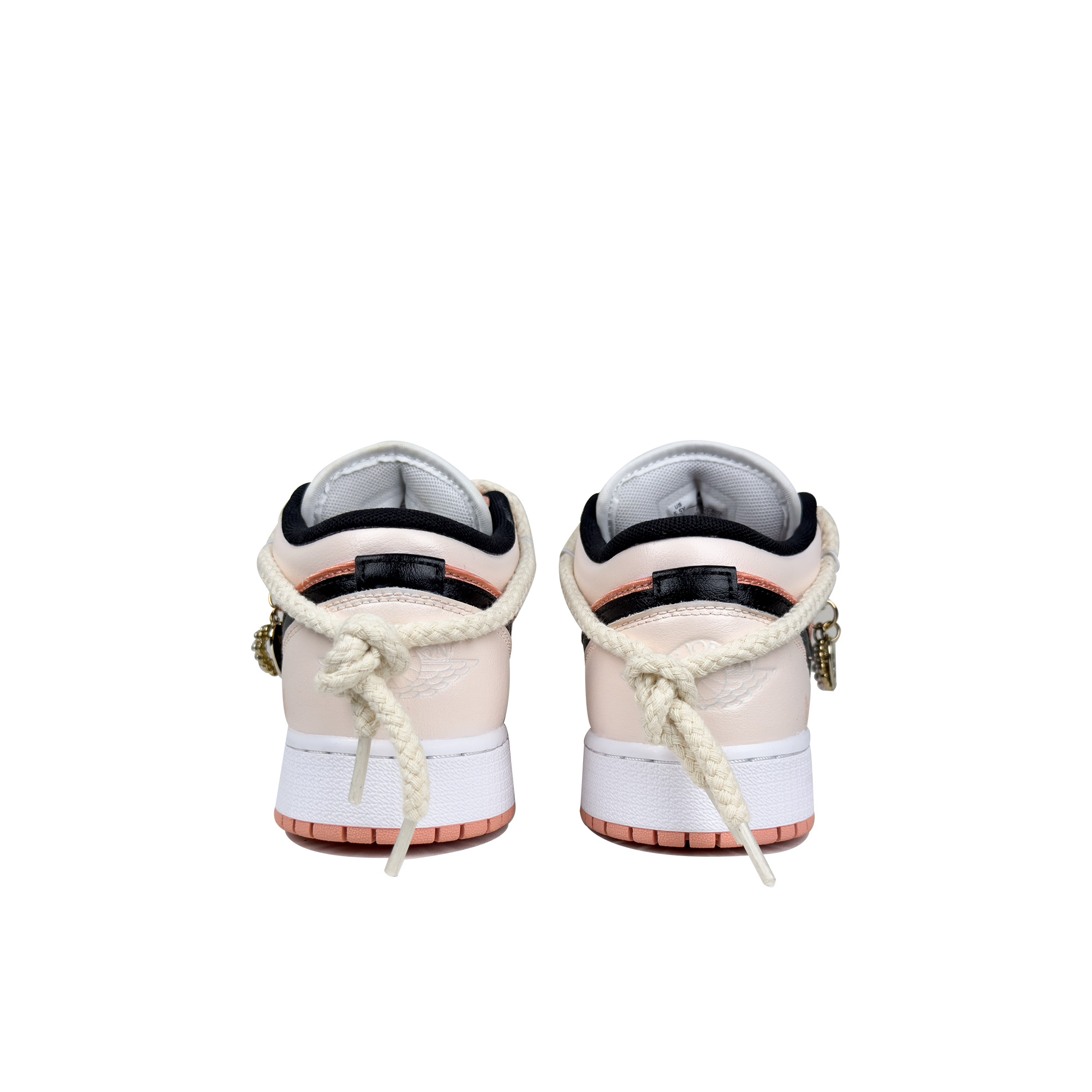 Shop [Kasut Custom] Air Jordan 1 Low 'Angin dan Mawar' DM8960-801-469140