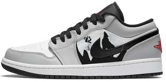 custom-shoes-air-jordan-1-low-wolf-spirit-grey