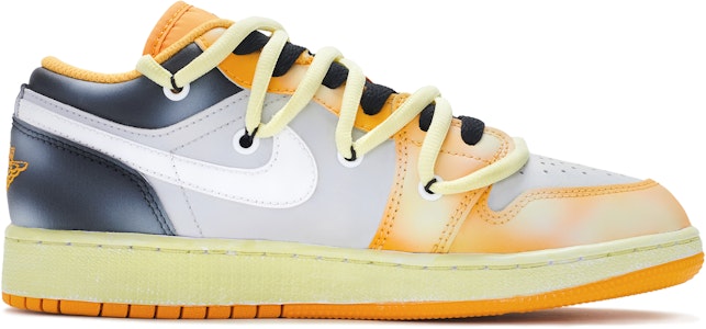 Sepatu Air Jordan 1 Low 'Yellow Jacket Retro Deconstructed' Custom 553560-701(TeamR-女款大黄蜂黄黑) Order Sepatu Air Jordan 1 Low 'Yellow Jacket Retro Deconstructed' Custom 553560-701(TeamR-女款大黄蜂黄黑)