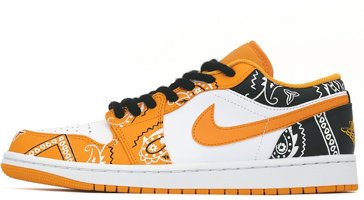 에어 조던 1 로우 '옐로 페이즐리 비대칭' (커스텀) 553558-701(Team肆-腰果花喷绘男款) Buy 에어 조던 1 로우 '옐로 페이즐리 비대칭' (커스텀) 553558-701(Team肆-腰果花喷绘男款)