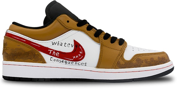 【定制球鞋】 Jordan Air Jordan 1 Low vibe 高街 學院風 宇航員 低筒 復古籃球鞋 男款 黃紅 Order 【定制球鞋】 Jordan Air Jordan 1 Low vibe 高街 學院風 宇航員 低筒 復古籃球鞋 男款 黃紅