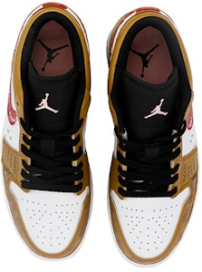 【定制球鞋】 Jordan Air Jordan 1 Low vibe 高街 學院風 宇航員 低筒 復古籃球鞋 男款 黃紅 Shop 【定制球鞋】 Jordan Air Jordan 1 Low vibe 高街 學院風 宇航員 低筒 復古籃球鞋 男款 黃紅