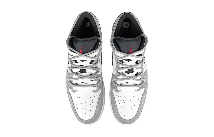 Shop 에어 조던 1 로우 '음양 해체' (커스텀) 553558-030(Team47-男AJ阴阳解)