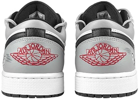 【訂製球鞋】Jordan Air Jordan 1 低筒 陰陽 解構 舒適 耐磨透氣 復古籃球鞋 男款 白灰 Purchase 【訂製球鞋】Jordan Air Jordan 1 低筒 陰陽 解構 舒適 耐磨透氣 復古籃球鞋 男款 白灰