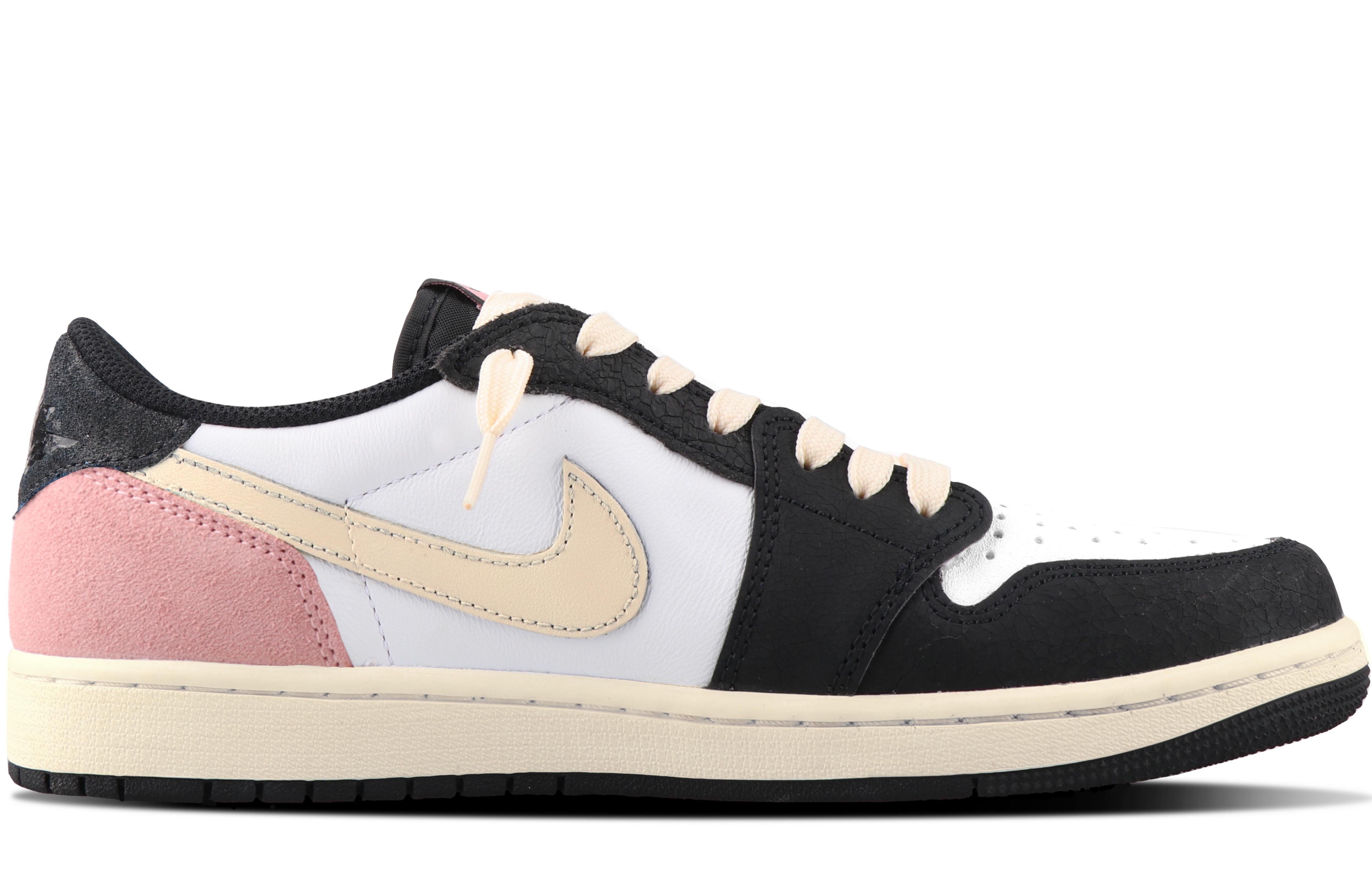 Order [定制鞋款] Air Jordan 1 Low OG '黑白粉星' CZ0790-061(TeamSix-男女款影子黑粉)