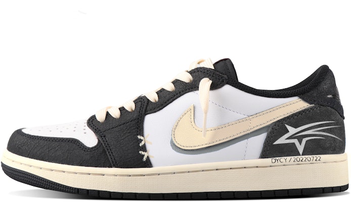 커스텀 에어 조던 1 로우 OG '스타 산화 크림-블랙' CZ0790-061(TeamSix-男女款影子米白黑) Buy 커스텀 에어 조던 1 로우 OG '스타 산화 크림-블랙' CZ0790-061(TeamSix-男女款影子米白黑)