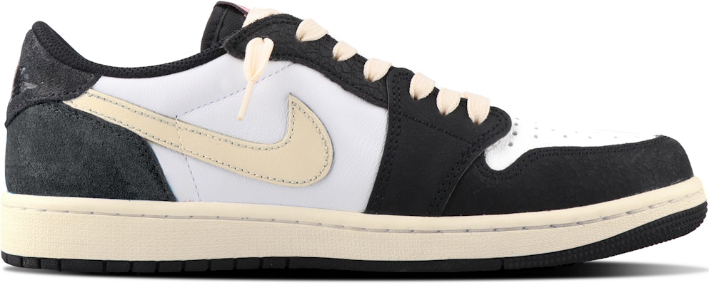 커스텀 에어 조던 1 로우 OG '스타 산화 크림-블랙' CZ0790-061(TeamSix-男女款影子米白黑) Order 커스텀 에어 조던 1 로우 OG '스타 산화 크림-블랙' CZ0790-061(TeamSix-男女款影子米白黑)