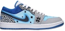 Order 【訂製球鞋】Jordan Air Jordan 1 Low SE 爆裂紋 宇宙 賽博朋克 低筒 復古籃球鞋 男款 灰藍