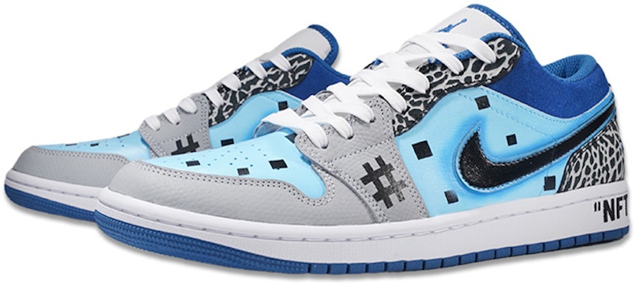 【訂製球鞋】Jordan Air Jordan 1 Low SE 爆裂紋 宇宙 賽博朋克 低筒 復古籃球鞋 男款 灰藍 Lookbook 【訂製球鞋】Jordan Air Jordan 1 Low SE 爆裂紋 宇宙 賽博朋克 低筒 復古籃球鞋 男款 灰藍