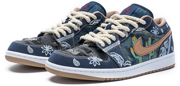 커스텀 에어 조던 1 로우 SE '데님 캑터스' DH1259-400(TeamB-男款仙人掌牛仔) Lookbook 커스텀 에어 조던 1 로우 SE '데님 캑터스' DH1259-400(TeamB-男款仙人掌牛仔)