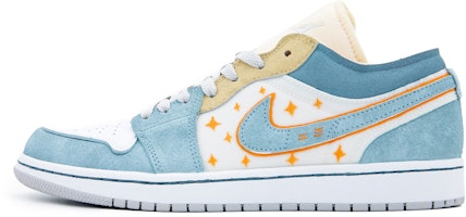 カスタムAJ1 Low SE "ラッキー・ジミー" (ブルー/ホワイト) DN1635-100(Team51-男款牛仔幸运星) Buy カスタムAJ1 Low SE "ラッキー・ジミー" (ブルー/ホワイト) DN1635-100(Team51-男款牛仔幸运星)