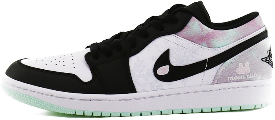 【客製化球鞋】喬丹 Air Jordan 1 低筒 SE 新中式 潮流兔年 流星雪兔 低幫 復古籃球鞋 男款 白黑綠 Buy 【客製化球鞋】喬丹 Air Jordan 1 低筒 SE 新中式 潮流兔年 流星雪兔 低幫 復古籃球鞋 男款 白黑綠