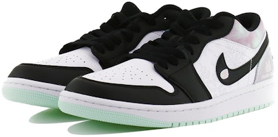 【客製化球鞋】喬丹 Air Jordan 1 低筒 SE 新中式 潮流兔年 流星雪兔 低幫 復古籃球鞋 男款 白黑綠 Lookbook 【客製化球鞋】喬丹 Air Jordan 1 低筒 SE 新中式 潮流兔年 流星雪兔 低幫 復古籃球鞋 男款 白黑綠