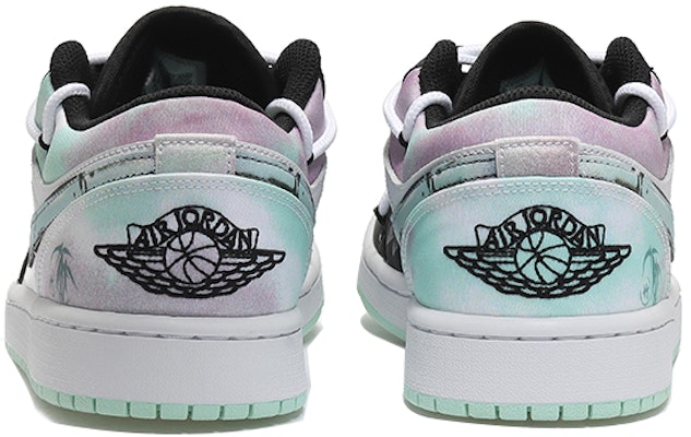 【定制球鞋】Jordan Air Jordan 1 Low SE 抱竹熊貓 中國風 清新文竹 解構鞋帶 輕便耐磨 低幫 復古籃球鞋 男款 白黑綠 Purchase 【定制球鞋】Jordan Air Jordan 1 Low SE 抱竹熊貓 中國風 清新文竹 解構鞋帶 輕便耐磨 低幫 復古籃球鞋 男款 白黑綠