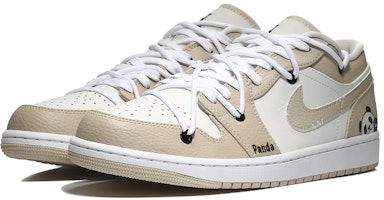 커스텀 에어 조던 1 로우 SE '판다 세일 옐로' FB7168-121(Team10-可爱熊猫) Lookbook 커스텀 에어 조던 1 로우 SE '판다 세일 옐로' FB7168-121(Team10-可爱熊猫)