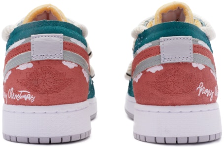 【カスタムシューズ】エアジョーダン1ローSE『スノークリスマス』 DQ3727-100(TeamR-雪夜圣诞复古红绿) Shop 【カスタムシューズ】エアジョーダン1ローSE『スノークリスマス』 DQ3727-100(TeamR-雪夜圣诞复古红绿)