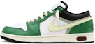 Buy 커스텀 에어 조던 1 로우 SE '스팀 퍼펫' (or) 조던 1 로우 SE '스팀 퍼펫' 커스텀 DO8244-003(Team17-女款复古绿)