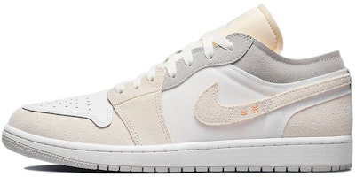 【定制鞋款】Air Jordan 1 Low SE '蒸汽木偶粉灰' DN1635-100(Team17-男款小太阳印花灰粉) Sizing 【定制鞋款】Air Jordan 1 Low SE '蒸汽木偶粉灰' DN1635-100(Team17-男款小太阳印花灰粉)