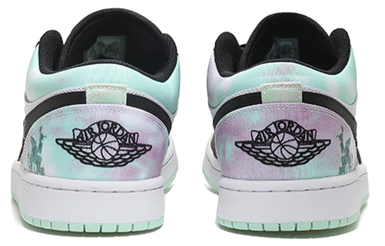 Purchase [Kasut Custom] Air Jordan 1 Low SE 'Supernova Jade Blue Dragon' DM1199-100(Team10-涅槃重生男黑白绿QD)