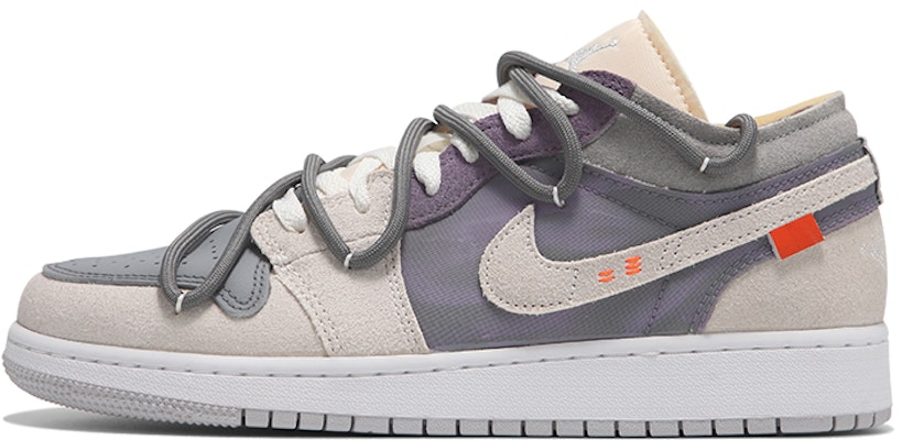 【定制鞋】Air Jordan 1 Low SE Craft '曙光渐变灰紫色' DN1635-100(Team24-男款极光紫) Buy 【定制鞋】Air Jordan 1 Low SE Craft '曙光渐变灰紫色' DN1635-100(Team24-男款极光紫)