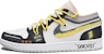 에어 조던 1 로우 SE 크래프트 "사이버펑크 네온 옐로" DN1635-100(TeamP-荧光黄拼接)