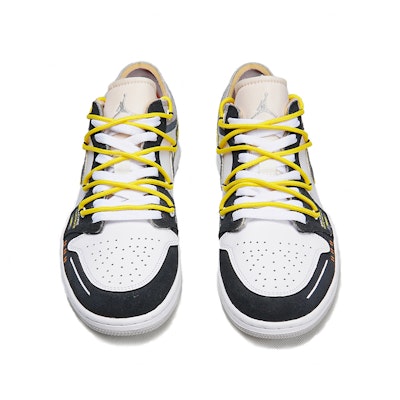 에어 조던 1 로우 SE 크래프트 "사이버펑크 네온 옐로" DN1635-100(TeamP-荧光黄拼接) Shop 에어 조던 1 로우 SE 크래프트 "사이버펑크 네온 옐로" DN1635-100(TeamP-荧光黄拼接)