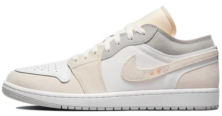 【定制球鞋】Jordan Air Jordan 1 Low SE Craft 達芬奇定制 田宿 碰撞色 塗鴉元素 解構鞋帶簡約 低幫 復古籃球鞋 男款 藍棕 Details for 【定制球鞋】Jordan Air Jordan 1 Low SE Craft 達芬奇定制 田宿 碰撞色 塗鴉元素 解構鞋帶簡約 低幫 復古籃球鞋 男款 藍棕