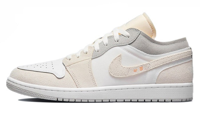 다빈치 감성, 에어 조던 1 로우 SE 크래프트 '리치 화이트' DN1635-100(TeamM-男款浸染往事荔肉白) Details for 다빈치 감성, 에어 조던 1 로우 SE 크래프트 '리치 화이트' DN1635-100(TeamM-男款浸染往事荔肉白)