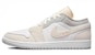 다빈치 감성, 에어 조던 1 로우 SE 크래프트 '리치 화이트' DN1635-100(TeamM-男款浸染往事荔肉白)