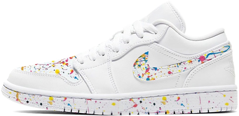 Air Jordan 1 Low Blanco Azul Amarillo "Grafiti" 553558-112(Team-E男女款涂鸦白蓝黄) Buy Air Jordan 1 Low Blanco Azul Amarillo "Grafiti" 553558-112(Team-E男女款涂鸦白蓝黄)