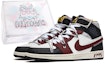 Buy 에어 조던 1 미드 '95 다빈치 커스텀 (검/흰/빨) DQ8417-071(TeamM-1995-BOX)