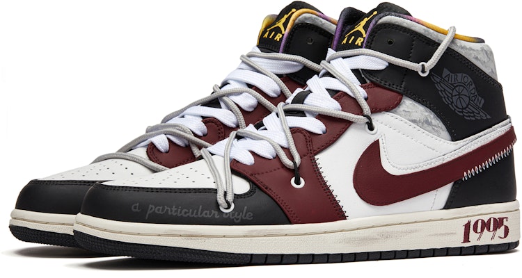 에어 조던 1 미드 '95 다빈치 커스텀 (검/흰/빨) DQ8417-071(TeamM-1995-BOX) Shop 에어 조던 1 미드 '95 다빈치 커스텀 (검/흰/빨) DQ8417-071(TeamM-1995-BOX)