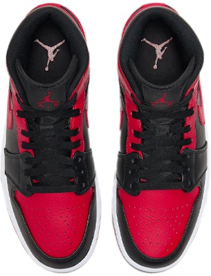 【定制球鞋】Jordan Air Jordan 1 Mid 野鶴製造 2021 賀歲款 錦鯉好運如意 刺繡 春節專屬定制 中幫 復古籃球鞋 男款 紅黑白 Cheap 【定制球鞋】Jordan Air Jordan 1 Mid 野鶴製造 2021 賀歲款 錦鯉好運如意 刺繡 春節專屬定制 中幫 復古籃球鞋 男款 紅黑白