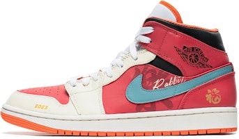 커스텀 에어 조던 1 미드 '그래피티 화이트 레드' (2023) DM3531-800(Team22-男款新年白红A-BOX) Order 커스텀 에어 조던 1 미드 '그래피티 화이트 레드' (2023) DM3531-800(Team22-男款新年白红A-BOX)