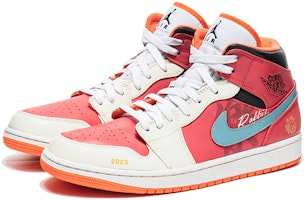 커스텀 에어 조던 1 미드 '그래피티 화이트 레드' (2023) DM3531-800(Team22-男款新年白红A-BOX) Shop 커스텀 에어 조던 1 미드 '그래피티 화이트 레드' (2023) DM3531-800(Team22-男款新年白红A-BOX)