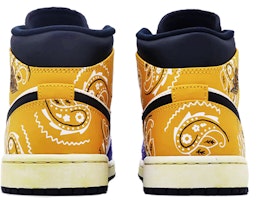 Jordan 1 Mid Personalizadas Beige/Morado/Amarillo 554724-170(Team肆-男款喷绘紫金腰果花) Purchase Jordan 1 Mid Personalizadas Beige/Morado/Amarillo 554724-170(Team肆-男款喷绘紫金腰果花)