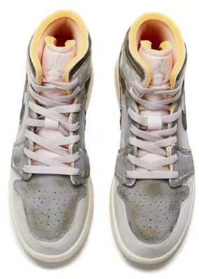 【定製球鞋】【現貨】Air Jordan 1 Mid 做舊廢土風 男款 中筒 籃球鞋 灰白棕 Purchase 【定製球鞋】【現貨】Air Jordan 1 Mid 做舊廢土風 男款 中筒 籃球鞋 灰白棕