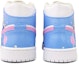 Shop Zapatillas Personalizadas Air Jordan 1 Mid 'Azul Astronauta Blanco Rosa' 554724-130(TeamT-环保男款宇航员白蓝)