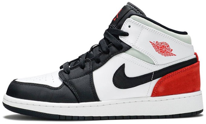 【訂製球鞋】 Jordan Air Jordan 1 1 Mid 球場精靈 梅花松樹 鴛鴦鞋 中筒 復古籃球鞋 男款 白紅藍 Sizing 【訂製球鞋】 Jordan Air Jordan 1 1 Mid 球場精靈 梅花松樹 鴛鴦鞋 中筒 復古籃球鞋 男款 白紅藍