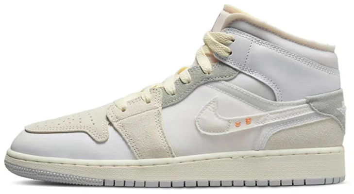 【定制球鞋】 Jordan Air Jordan 1 Mid 達芬奇定制 特殊鞋盒 裂縫之外 機能 解構 中幫 復古籃球鞋 GS 黑灰 Sizing 【定制球鞋】 Jordan Air Jordan 1 Mid 達芬奇定制 特殊鞋盒 裂縫之外 機能 解構 中幫 復古籃球鞋 GS 黑灰