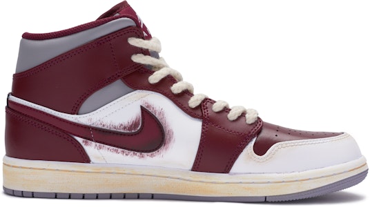 エアジョーダン1 Mid カスタム "白赤灰" (ビッグニュー) DQ8426-615(TeamR-男款篮板王QDS-BOX) Order エアジョーダン1 Mid カスタム "白赤灰" (ビッグニュー) DQ8426-615(TeamR-男款篮板王QDS-BOX)