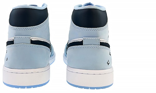 커스텀 에어 조던 1 미드 "블랙 블루" DV1308-104(Team40-天马行空S-BOX) Shop 커스텀 에어 조던 1 미드 "블랙 블루" DV1308-104(Team40-天马行空S-BOX)