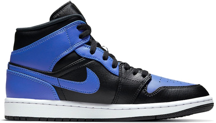 커스텀 에어 조던 1 미드 '블랙 블루' 554724-077(TeamK-超级英雄男款美国队长) Sizing 커스텀 에어 조던 1 미드 '블랙 블루' 554724-077(TeamK-超级英雄男款美国队长)