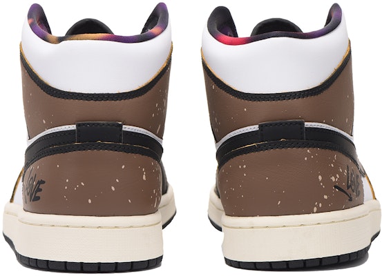 에어 조던 1 미드 '블랙 브라운' 커스텀 슈즈 DQ8417-071(Team拾伍-男款黑棕) Shop 에어 조던 1 미드 '블랙 브라운' 커스텀 슈즈 DQ8417-071(Team拾伍-男款黑棕)